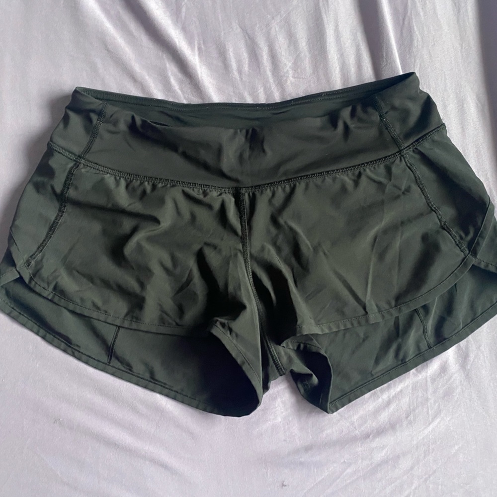 lulu lemon black shorts size 6